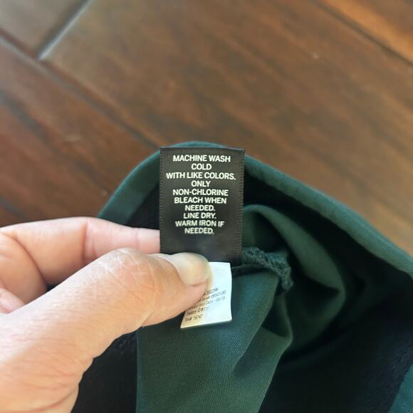 Roz & Ali Size 16 Green Pull-on ankle straight leg pants Career Workwear Classic - Picture 5 of 9